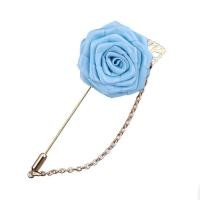 ราคา เข็มกลัด รูปดอกไม้ สําหรับติดเสื้อสูท งานแต่งงาน Mens Suit Rose Flower Brooches Canvas Fabric Ribbon Tie Lapel Pin Badge With Tassel Chain Men Wedding Boutonniere Brooch (19308533740)