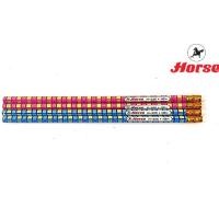 ราคา สินค้าพรีออเดอร์ Horse ตราม้า ดินสอดำ HB จำนวน 1 แท่ง คละสี (21802682973)