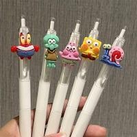 ราคา RA Yg เครื่องเขียน ปากกา ลายการ์ตูน SpongeBob Patrick Star Captain Eugene น่ารัก สุ่มสี สําหรับนักเรียน ของขวัญ AR (21779467705)