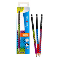 ราคา ดินสอไม้ 2B เปเปอร์เมท Paper Mate 2B Exam Standard New Design ต่อกล่อง (21751682259)