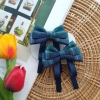 ราคา โบว์ติดผมนักเรียนลายสก๊อตเขียวคราม ราคา 1คู่ (21522923994)