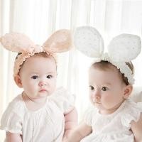 ราคา พร้อมส่ง ที่คาดผมเด็กหูกระต่ายยืดหยุ่น สีขาว สีชมพูน่ารักสําหรับเด็ก (21317222765)