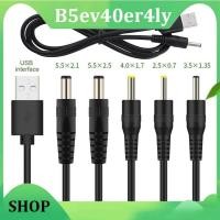 ราคา B5ev40er4ly Shop 0 5M USB to DC Port Charging Cable Cord DC Plug Jack 5 5x2 1 5 5x2 5 3 5x1 35 4 0x1 7 2 5x0 7mm Power supply Extension Wire (19523196071)