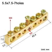 ราคา SENSET มัลติสเปค ขั้วต่อสายไฟ มีรูสกรู ทองแดงทองแดง ขั้วบาร์ทองแดง ขั้วบาร์ทองแดง เทอร์มินอลบล็อกเทอร์มินัล ตู้กระจายพลังงาน (21272358962)