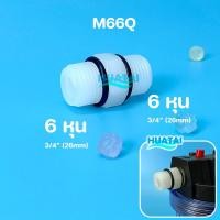 ราคา Nipple connector fittings ข้อต่อนิปเปิ้ล ข้อต่อครง 2หุน 4หุน 6หุน เพร้อม O Ring (21422849658)