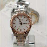 ราคา นาฬิกา Seiko รุ่น SUR322P1 นาฬิกาผู้หญิงสายแสตนเลส สองกษัตริย์ ขอบหน้าปัดสี Pink gold กระจกแซฟไฟร์ ของแท้ ประกันศูนย์ Seiko ไทย (17647640546)