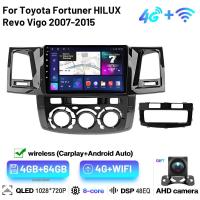ราคา Car Audio Car Stereo 2Din Android Autoradio For Vigo Vigo Champ Plug and Use 4G WIFI GPS Radio Car 8Core Bluetooth (21031201941)