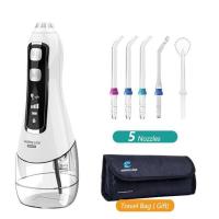 ราคา ZZOOI Waterpulse V580 Portable Water Flosser Cordless Oral Irrigator Dental Water Jet 6 Modes 320ML IPX7 Waterproof Teeth Cleaner (18743097119)