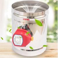 ราคา 220V 24V 12V Stainless Steel 201 Damper Electric Air Valve Motorized Check Valve for 3 4 5 6 8inch Pipe 80 100 125 150 200 250mm (17456487665)