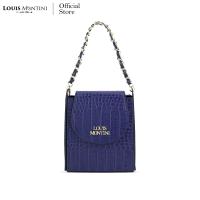 ราคา Louis Montini Cherreen กระเป๋าถือ ผู้หญิง หนังวัวอัดลายจระเข้ หนังวัวแท้ กระเป๋าสะพายข้าง WHB08 (5581836175)