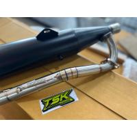 ราคา ท่อTSK ผ่าดังทรงเดิม W125เก่าสำหรับรถทำลูก59สีดำ ป้ายเลส สเปคใหม่ล่าสุด (19061094459)