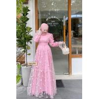 ราคา เดรสมุสลิม เดรสยาว เดรสแฟชั่น เดรสออกงาน ชุดเดรสใส่ไปงานแต่ง ชุดเดรสใส่รายอ ชุดมุสลิม ชุดอิสลาม เจ้าสาวมุสลิม ชุดนิกะห์ (20763858214)