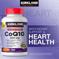 ราคา Kirkland coq10 300 mg 100 softgels EXP 07 2025 (21436960051)