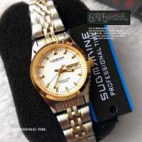 ราคา US SUBMARINE Professional Time รุ่น SUB 102LD นาฬิกาผู้หญิง นาฬิกาข้อมือ ระบบควอทซ์ สแตนเลสสติล แสดงวัน วันที่ กันน้ำ 100 พร้อมกล่อง ร้านขายนาฬิกาTN WATCH1281 (3223364600)