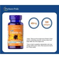 ราคา Puritans Pride Lutein 40 mg with 120 Softgels exp 10 2025 (21465784738)