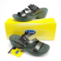 ราคา Scholl Rita 1f 2646 รองเท้าแตะหญิง รองเท้าส้นสูง (19688571500)