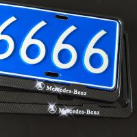 ราคา บังคับ mercedes benz ACES Class AMG GLC GLE GLB GLA คาร์บอนไฟเบอร์รถของเล่นเล็กแผ่นป้ายทะเบียนกรอบชั้นป้ายรถดูแล (7529306584)