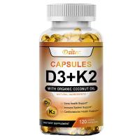 ราคา Daitea Vitamin D3 K2 Joint Health อาหารเสริมเพื่อส่งเสริมสุขภาพหัวใจและสนับสนุนสุขภาพข้อต่อกระดูกและฟัน (21490818851)