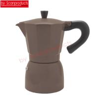 ราคา By Scanproducts กาต้มกาแฟ หม้อต้มกาแฟสด เอสเพรสโซ่ ขนาด 6 ถ้วย Coffee Maker Moka Pot 6cup 300ml (220553319)