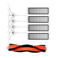 ราคา For Xiaomi Mi Robot Vacuum Cleaner 1 1S SDJQR01RR SDJQR02RR SDJQR03RR Roborock E3 S4 S4 Max S5 Main Side Brush Filter (18180016654)