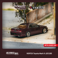 ราคา VERTEX Toyota Mark II JZX100 Purple Metallic 1 64 Tarmac Works (21736819907)