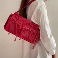 ราคา พร้อมส่งจากไทย กระเป๋าสะพายหนังงานเก๋แต่งโบว์ด้านหน้า เก๋สุดๆ I050 (21597602242)
