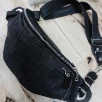 ราคา คาดอกคาดเอวยีนส์เทาดำ งานcraft อะไหล่หนังแท้ handmade (21694511919)