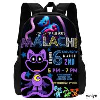 ราคา Smiling Critters Backpacks for Boy Girls Large Capacity Cartoon Backpack Smile Critters Kid School Bag Durable and Softback Bags (21680409699)