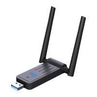 ราคา ตัวรับสัญญาณ wifi 5G ตัวรับ wifi USB3 0 Dual Band USB Adapter 1300Mbps 2 4GHz 5 8GHz usb รับสัญญาณ wifi แดปเตอร์ไร้สาย เสาคู่ รับไวไฟความเร็วสูง อุปกรณ์เชื (20621938243)