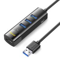 ราคา Jasoz USB HUB 3 0 Extension For Laptop 4 Port Adapter Micro USB Power Multiple USB 3 0 Splitter High Speed OTG (21514422818)