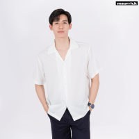 ราคา MAVRRICK มาริค ยอดขาย No 1 สุดยอดเสื้อเชิ้ต ฮาวาย ยับยาก เสื้อฮาวาย แขนสั้น สีขาว (14359403520)