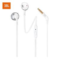 ราคา JBL เดิม T205หูฟังแบบเสียบหูเบสบริสุทธิ์ชุดหูฟังพร้อมไมโครโฟนรีโมทปุ่มเดียว (17109413901)