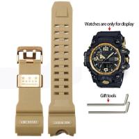 ราคา อะไหล่สายเรซิน Gwg 1000 Mudmaster เหมาะสำหรับ Casio G Shock สร้อยข้อมือกันน้ำผู้ชาย GWG1000พร้อมห่วงสแตนเลส (21664928017)