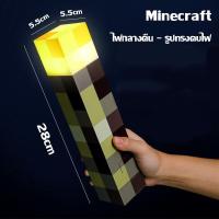 ราคา Minecraftไฟฉาย light mc pixel เกม ระยะเวลานานทนทาน USBชาร์จเร็ว led miners lamp อุปกรณ์ต่อพ่วงแขวนผนังชาร์จไฟ led เปลี่ยนสีขวด ไฟส่องกบ ไฟคาดหัว (21707292575)