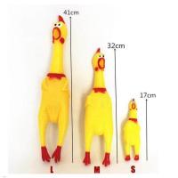 ราคา Pets Dog Toys Screaming Chicken Squeeze Sound Toy Product Shrilling Decompression Tool Squeak Vent chicken Sounding Toy Training (18492474988)
