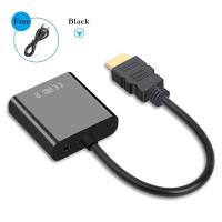 ราคา Jasoz สายแปลง HDMI to VGA Cable สายจาก HDMIออกVGA สาย HDMI Cable Converter Adapter HD1080p Cable สายแปลง HDMI to VGA (21531299563)