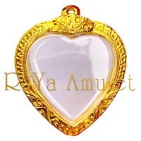ราคา กรอบพระสำเร็จรูป งานไมครอน ทรงเหรียญใบโพธิ์ ทรงหัวใจใบโพธิ์ รหัส 8082 (21363590040)