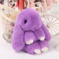 ราคา จี้กระต่ายขนกระต่ายแท้ตุ๊กตามือแท้ของเล่นกระต่ายขนฟูของแท้ของขวัญวันเกิดพวงกุญแจรถยนต์กระต่ายแกล้งตาย (3643428063)