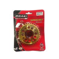 ราคา OSAKI 420 สเตอร์ ทองเจาะ รุ่น W125 W125i W110i W100S UBOX Msx เบอร์ 28 30 32 33 34 ฟัน (21779395990)