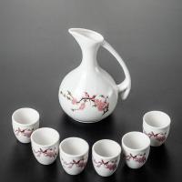 ราคา Luanyan ชุดแก้วไวน์เซรามิกแก้วเหล้าขาวสำหรับใช้ในบ้านเหยือกเหล้าเล็กอุปกรณ์แบ่งเหล้าแบบโบราณอุปกรณ์ปลุกเหล้าสุราสาเก (7015184411)