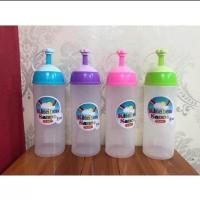 ราคา 12ขวด ขวดคัทซอส 1รูมีฝาปิด ขวดบีบซอส 380ml คละสี (21822808069)