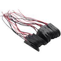 ราคา 10 Pcs CR2032 Button Coin Cell Battery Socket Holder Case Cover with ON OFF Switch 3V Battery Box (17464434024)