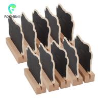 ราคา Focheni กระดานดำขนาดเล็กกระดานดำ10ชิ้นพร้อมขาตั้งสำหรับหมายเลขโต๊ะงานแต่งงานปาร์ตี้ (20214034349)
