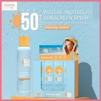 ราคา HG003 HASAYA GIRL Water Sensation Sunscreen Spray SPF50 PA สเปรย์กันเเดด ป้องกันรังสียูวี ให้ผิวชุ่มชื้น กระจ่างใส ขนาด 150 มล (19371843800)