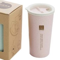 ราคา เเก้วน้ำ แก้วใส่น้ำ 350ml และ280ml วัสดุทำจากฟางข้าวสาลี CH0388 (1844570177)