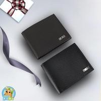 ราคา กระเป๋าสตางค์ชาย กระเป๋าสตางค์ใบสั้น หนังแท้ สำหรับผู้ชาย (7466594100)