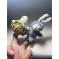 ราคา ตุ๊กตาหุ่นนิ้วมือ ตุ๊กตานิ้วมือ 2 ชิ้น Puppet fingers doll set กระต่าย กับ เต่า (17555122107)
