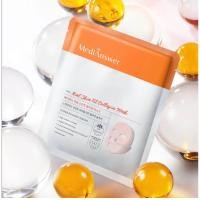ราคา MediAnswer Real Skin Fit Collagen Mask สำหรับผิวออกแดด ฟื้นฟูผิวเร่งด่วนจากรังสียูวี พร้อมลดเลือนริ้วรอย (21742128840)