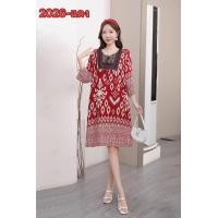 ราคา มินิเดรสสาวอวบสไตล์โบฮีเมียน (21580077779)