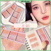 ราคา BizHome อายแชโดว์พาเลท บลัชออน พาเลทอายแชโดว์ อายแชโดว์ ไฮไลท์ 3 สี 3 ช่อง เนื้อฝุ่น ประกายชิมเมอร์ Blush Eyeshadow (19685261843)
